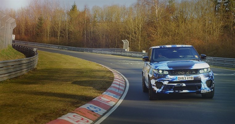 High Performance Range Rover Sport SVR Prototype Set To Storm The Goodwood Hill